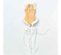 XiDonDon Costumi da bagno alla moda per bambole BJD Blyth, Ob24, Licca, Azone Accessori per giocattoli e regali (solo vestiti) (Yellow)
