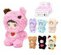 XiDonDon Nommi Loveliness Never End Series Vinyl Face Peluche Bambola, Design Casuale Action Figures Giocattoli da Collezione (Whole Set)