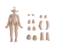 XiDonDon Nuovo 1/12BJD Bambola Corpo per GSC Testa, OB11 Bambola Sostituire Corpo, con Accessori Corpo Animale, Tre Usi, Action Figure (White)