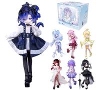 XiDonDon Ocean Gem Series 1/12 BJD Action Figure, Carine Figure da Collezione, Bambole, Giocattoli, Regalo di Compleanno (Whole Set)