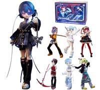 XiDonDon The Double Killer Series BJD Doll Design Casuale Action Figure Giocattoli da Collezione Decorazioni per la Casa Regali Bambole (Whole Set)