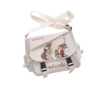 Xie Lian Borsa a tracolla Anime Hua Cheng Borsa Scuola Cartone Cartoon Personaggio Xie Lian Borsa Tracolla Regolabile Regali per i fan, Tipo 15, 31 * 11 * 28 cm