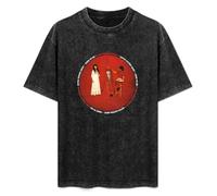 XIEAI The White Stripes Seven Nation Army Men's T-Shirt Graphic Unisex Black Top Shirt S