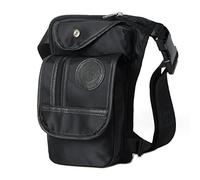Xieben Borsa A Tracolla In Nylon per Uomo Donna Tattico Militare Cintura Marsupio Moto Equitazione Ciclismo Viaggi Tattico Sport All'aria Aperta Marsupio Nero