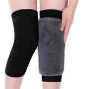 XIEHYA 1 paio di ginocchiere invernali in peluche in pelliccia sintetica calde da uomo e donna, protezione addensata for ginocchio, contro il vento freddo Per Unisex