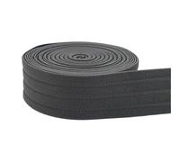 XIEHYA 2 Pezzi / 40 Metri Fascia Elastica Tessitura 40mm Cinturino Elasticizzato Nastro di Gomma Cintura Morbida Pantaloni Vestito Accessori for Cucire Fai da Te per Pantaloni Progetti DIY(Gray)
