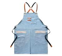 XIEHYA 2 tasche multiuso for grembiule in denim da barbiere Per Giardino