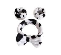 XIEHYA Set di accessori for capelli in peluche con motivi 2 pezzi for l'autunno inverno Per Lavare Il Viso Il Trucco