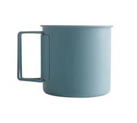 XIEHYA Tazza da caffè in acciaio inossidabile 330ml 304 Portabilità esterna Acqua fredda Boccale di birra Tazze con coperchio tè for uomo all'aperto Per Bevande Calde e Fredde(Blue no Lid)