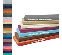 XIEMINLE Cuscini per Panca da Giardino Personalizzate, Resistente all'Acqua Cuscino per Panca Lunga da Sala da Pranzo, Cuscino Sedile per Mobili da Interni/Esterni Terrazza Divano (Spessore 3cm)