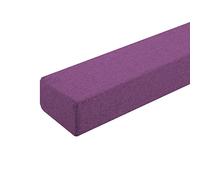 XIEMINLE Cuscino imbottito per letto singolo, matrimoniale, king size, dimensioni personalizzate, cuscino per testiera del letto, cuscino per bracciolo con fodera rimovibile, 200 x 10 x 5 cm, viola