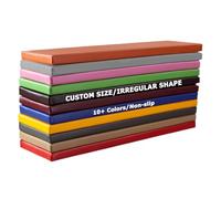 XIEMINLE Cuscino per panca in pelle PU, impermeabile, con cerniera, per mobili a 2 o 3 posti, per altalena, patio, prato, balcone (spessore: 8 cm)