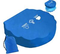 XIEXIESHER Copertura Protettiva Sabbiera Conchiglia Impermeabile Rotonda Blu 100cm Per Bambini Esterno Tessuto Oxford