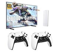 XiFanHo Console Retro Game Stick-64GB TF Card - USB Wireless Console Game con 20+Emu-latori 20000+Giochi, Plug and Play Video Game Stick Uscita HDMI per TV, Console Retro Game Stick-USB