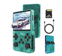 XiFanHo R36S Retro Handheld Game Console 128G - Schermo IPS da 3,5” con oltre 40000 giochi classici Lettore di videogiochi tascabile Open Source Linux OS con batteria da 3500mAh
