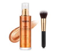 XIFEPFR Bronzo Gold Body Shimmer Oil
