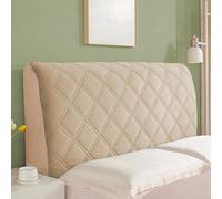 XIFUHUI Copertura per la testa del letto, in morbido tessuto di velluto, antipolvere, addensante, trapuntato, elasticizzato, lavabile, rimovibile, per camera da letto