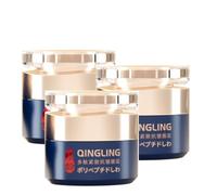 Xifyjus Crema Antirughe Qingling, Crema Viso Qingling, Crema Anti-età Rassodante, Crema Antirughe Rassodante Polipeptidica, Crema Viso Idratante for La Cura della Pelle, Riduce Le Linee Sottili(3pcs)
