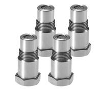 Xifyjus Raccordo Di Prolunga per Tubo in Acciaio Inossidabile, Adattatore Distanziatore per Sensore Di Ossigeno O2 M18x1,5 Di Lunghezza Universale, Connettore Di Accoppiamento Riduttore(4pcs)