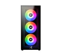 Xigmatek Caso Medio Torre ATX Phantom RGB con Pannelli in Vetro (Nero)