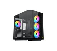 Caja para PC - XIGMATEK - CUBI II - Cube - E-ATX - Vidrio templado - ARGB - Negra