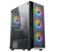Xigmatek EN46195 Gaming X 4*X20C RGB Ventola X-Power 500W Gaming Box con vetro temperato