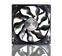 Xigmatek Ventola di raffreddamento nera XAF-F1251 di asse della boccola di rame di 120mm