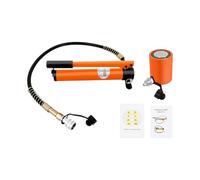 Xigner Pompa idraulica manuale da 20 tonnellate, cilindro idraulico da 50 mm con pompa e tubo da 1 m, Pompa idraulica manuale per cilindro di pressione per richtsatz, utensili idraulici, presse