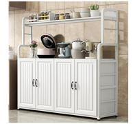 XIGOUZIQU Credenza buffet cucina vetrina cucinas madia moderna scaffale da cucina credenze moderne per Soggiorno Cucina Sala da Pranzo (mobiletti/mobile garage(B,140x50cm/55.12x19.68in)