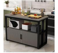 XIGOUZIQU Isola da cucina con spazio di archiviazione, mobile bar/scaffali da cucina; mobiletto for sala da pranzo, credenza moderna for sala da pranzo, bagno, ingresso(B,120x50cm/47.24x19.69in)