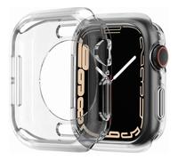XiHAMA Custodia bumper compatibile con Apple Watch da 38 mm - Cover protettiva in TPU morbido, sottile e leggera (senza pellicola protettiva per lo