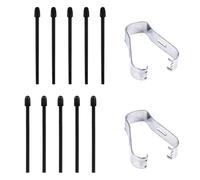 XIHIRCD 10pz Punte di Ricambio per Pennarelli per Remarkable 2, Punta Stilo Ad Alta Sensibilità con Strumenti di Installazione Punte Stilo Compatibili con Remarkable 2(Nero)