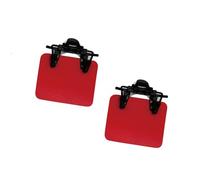 XII WY - Confezione da 2 toppe standard internazionali per occhiali da tiro, per occhiali da tiro, per occhiali da tiro, occhiali da occlusione, clip su maschera per gli occhi tiro con l'arco