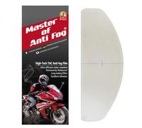 XII WY Pellicola antiappannamento per casco moto universale, inserto per lenti antiappannamento con visiera trasparente ultra sottile, 9,5 cm x 24,5 cm
