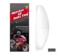 XII WY Pellicola antiappannamento scudo casco moto universale, inserto lente antiappannamento visiera trasparente 9,5 cm x 31 cm