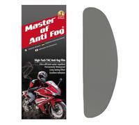 XII WY Pellicola antiappannamento scudo casco moto universale, visiera polarizzata UV400 colore grigio inserto lenti antiappannamento,9.5cm X 24.5cm