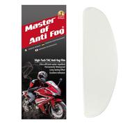 XII WY Scudo universale per casco da motociclista Pellicola anti-appannamento, visiera trasparente Inserto lente resistente all'appannamento 9.5cm X 24.5cm