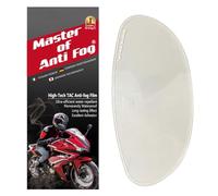 XII WY Scudo universale per casco da motociclista Pellicola anti-appannamento, visiera trasparente Inserto lente resistente all'appannamento 9.5cm X 24cm