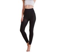 XiinxiGo Collant Felpati Donna Invernali - Calze Termiche Effetto Trasparente - senza piedi - Leggings Termici in Pile Imbottito - Calzamaglia Termica Spessa e Calda,Nero,M