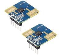 XIITIA 2pcs LD2402 Presenza Umana Modulo Sensore Radar HLK-LD2402 LD2402 Onda Millimetrica Senza Contatto 24GHz ISM Banda Seriale Porta IO Livello di Uscita