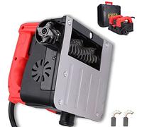 XIIW Fresa per calcestruzzo, 1600 W, 4000 UPM, fresatrice a rulli, fresatrice per muri, smerigliatrice per calcestruzzo, fresatrice per pareti, cemento, intonaco, malta, acqua calcarea