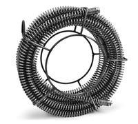 XIIW Spirale segmentata smontabile per pulitore scarico con raccordo Ø22mm