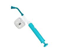Xiixuuj Applicatore di farina fossile, spruzzatore leggero per polvere da giardino, dispenser di farina fossile con pompa ad aria push-pull per pomodori, peperoni, fragole