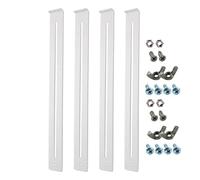 Xiixuuj Kit di riparazione per cassettiera, resistente, anti cedimento, sgancio rapido, rinforzo inferiore del cassetto 'armadio, per armadietti, cassettiere, mobili, casa, ufficio, rinforzo