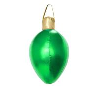 Xiixuuj Lampadine natalizie gonfiabili, ornamento natalizio gonfiabile, 30,5 x 15,2 cm, impermeabili, decorazioni leggere per esterni, prato, portico, finestra, cortile, porta piscina