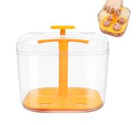 Xiixuuj Strumento per la creazione di polpette | Strumento ergonomico a 4 fori per polpette da cucina - per cottura in cucina, casa, ristorante, hotel, impasto, polpette di pesce, gnocchi, gamberetti