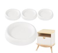 Xiixuuj Supporto antivibrante per lavatrice, cuscinetti antivibranti per lavasciuga - Cuscinetti per piedini per asciugatrice,Tappetini antiscivolo rialzati per mobili da 4 pezzi, piedino silenzioso