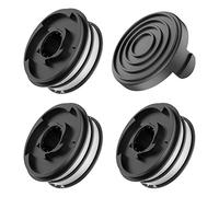 XIJIANG 3 Bobine per Tagliabordi Φ1.65mm 10m, Copribobina per Einhell GC-ET 4530 Trimmer, Bobine di Ricambio 3405685