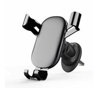 XiJiefa handyhalterung auto， handyhalterung auto lüftung,Multifunktionaler Tragbarer Handyhalter fürs Auto - Entlüftungs-Schwerkraft, Handyhalter（Schwarz）