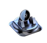 XiJiefa Porta Cellulare da Auto in silicone antiscivolo offre una rotazione di 360 gradi, Supporto Telefono Auto Cruscotto,Portatelefono da Automobile Universale per Smartphone iPhone (Nero)